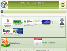 Tablet Screenshot of obudaijudoclub.hu